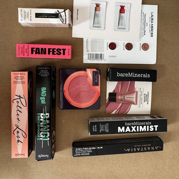 BUNDLE Fenty Anastasia Benefit Laura Mercier Bare Minerals Tarte * NWT $70